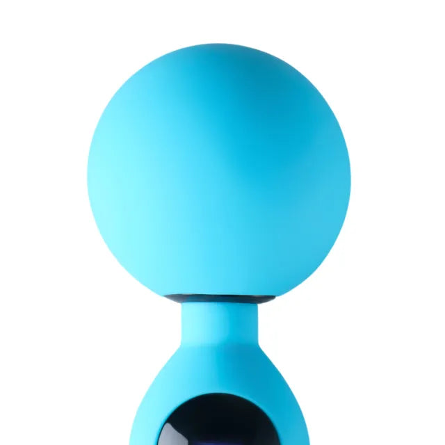 9-Speed Rechargeable Magic Wand Massager with Heating & Vibrating Functions