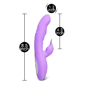 7-Speed Rabbit Vibrator with Double Tapping Function