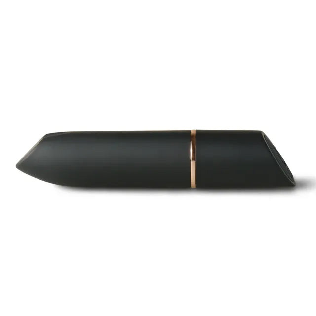 Black 10-Speed Rechargeable 9 cm Vibrating Bullet