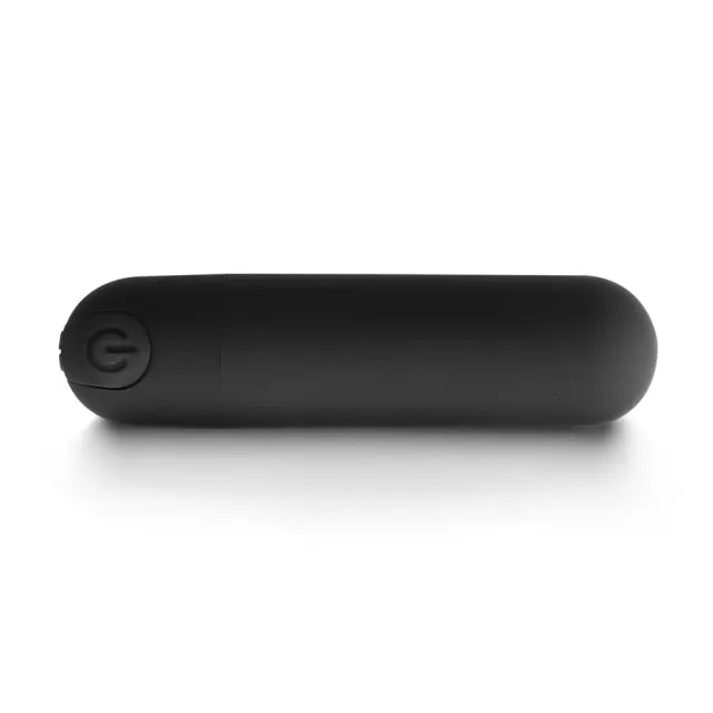 10 Speed USB Recharging Vibrating Bullet - Black