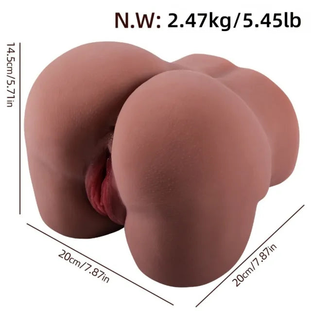 5.45LB Life-Like Brown Sex Doll For Men