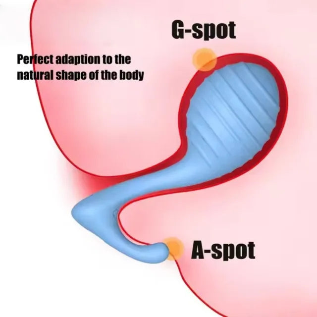 10 Modes Blue App Control Rechargeable Silicone Musical Note Vibrating Egg for Clitoral and G-Spot Stimulation