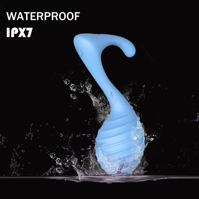 10 Modes Blue App Control Rechargeable Silicone Musical Note Vibrating Egg for Clitoral and G-Spot Stimulation