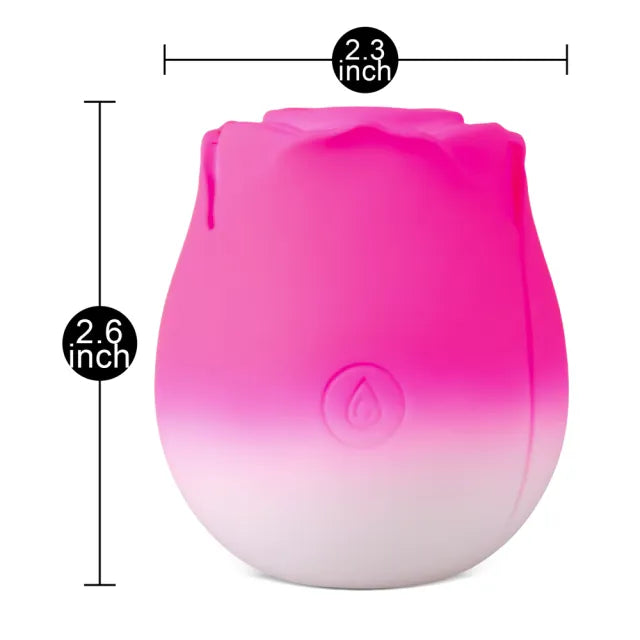 10-Function Rechargeable Clitoral Sucking Rose