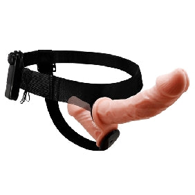 Strap On with Double Vibrating Dildos