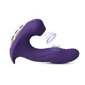 10 Speed G-Spot Vibrator with Suction