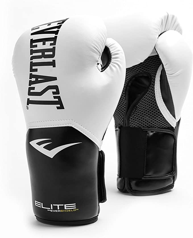 Everlast Elite Pro Style Training Gloves,White