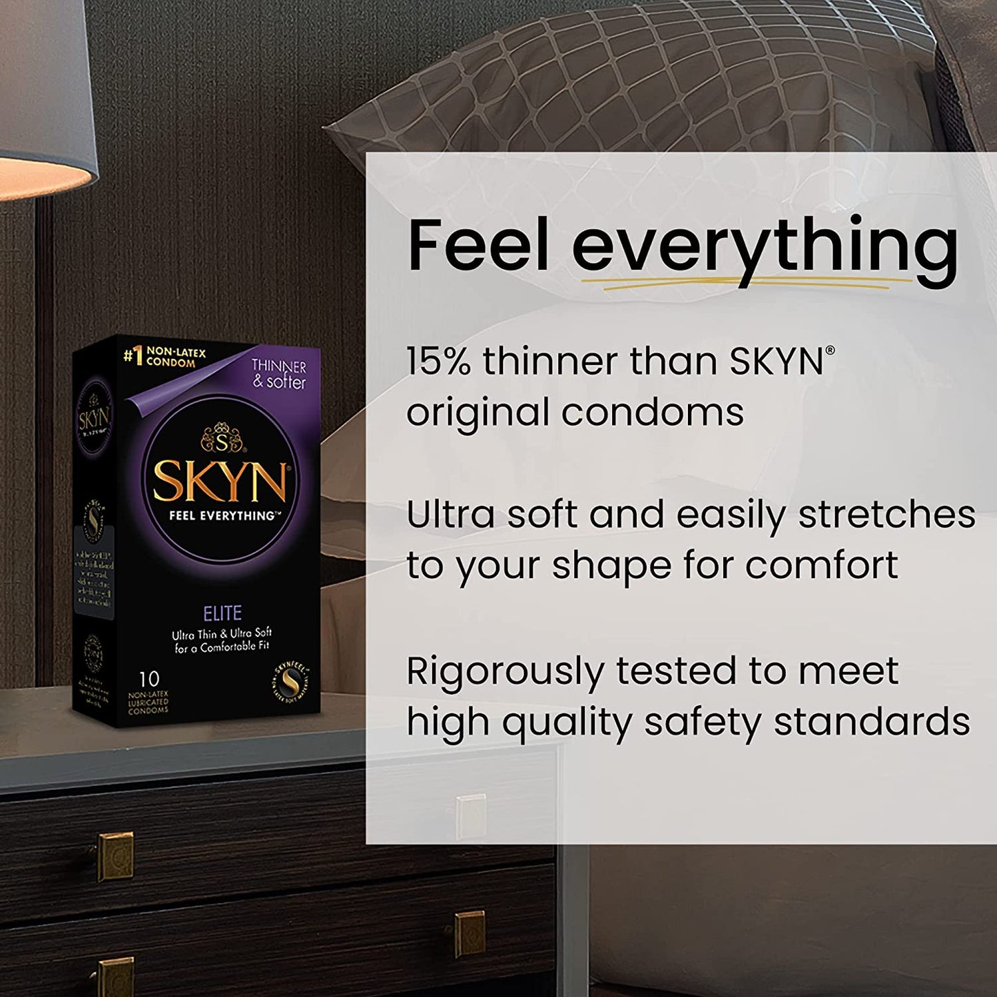 SKYN Condoms Elite - 10Ct