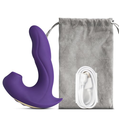10 Speed G-Spot Vibrator with Suction